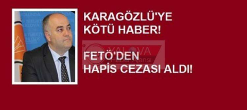 ESKİ İL BAŞKAN YARDIMCISINA 'TERÖR ÖRGÜTÜNE ÜYE OLMAKTAN' 2 YIL HAPİS!