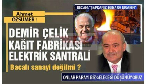 YTSO BAŞKANI İTİRAF EDİYOR