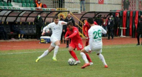 Yalovaspor sahasında kaybetti