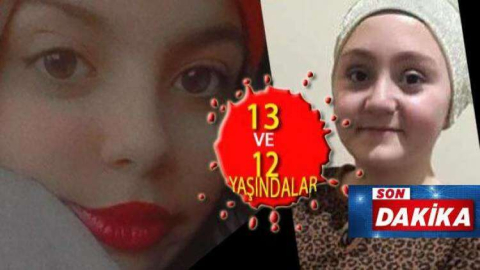  2 kız çocuğu  kayıp