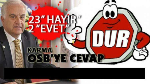 YTSO kirli sanayiye net tavrı "HAYIR " oldu