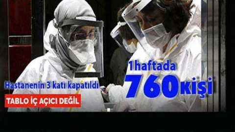 Günde 126 kişi koronaya yakalanıyor