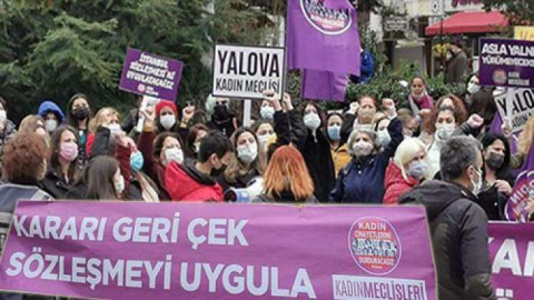 İstanbul sözleşmesini istediler....