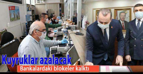 BANKALARDAN 234 BLOKE KALDIRILDI