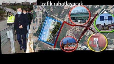 Trafiği rahatlatacak kavşak