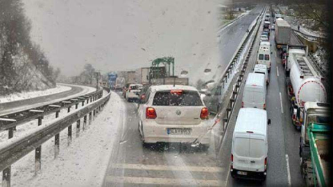 Bursa yolunda kar...