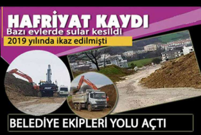 Hastane hafriyatı kaydı