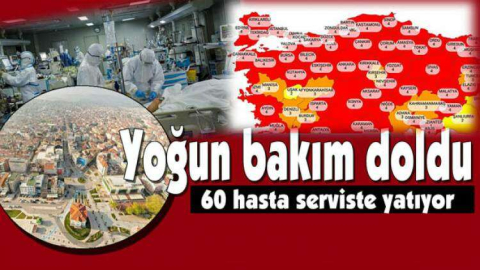 Korona nedeni ile yoğun bakım doldu