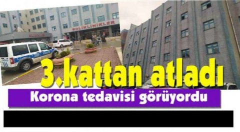 Tedavi için gitmişti.Canına kıydı