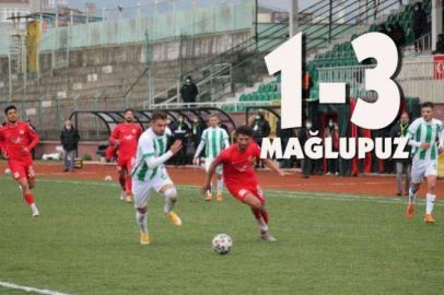 Evde mağlupuz....1-3