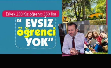 Açıkta kalan öğrenci yok