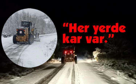 Gece gündüz çalışıyorlar