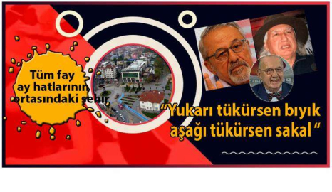 Depremin ortasındayız...