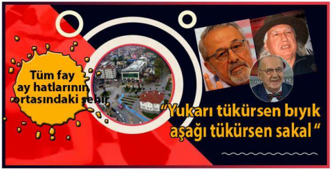Tehlikenin ortasındayız