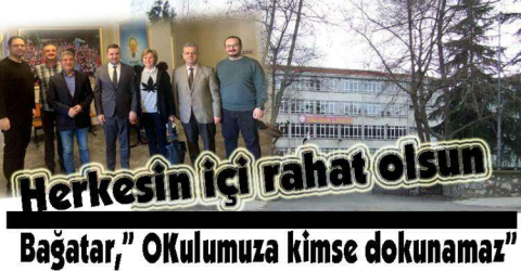 Yalova lisesine açıklık getirdi