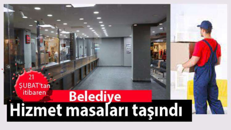 BELEDİYE HİZMET MASALARI VE