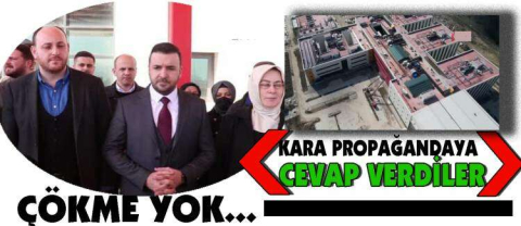 KAYMA İDDİALARINA CEVAP VERDİLER