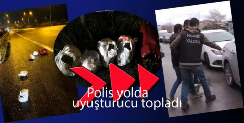 Yakalanmadan korktular Yola saçtılar