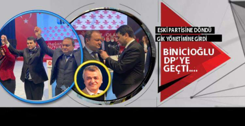 Eski partisine döndü