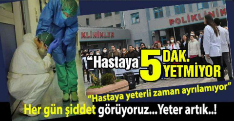 Bıçak kemiğe dayandı