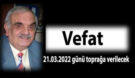 ÖMER FİTOZ VEFAT ETTİ