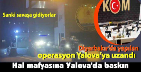 3 şehre şok baskınlar