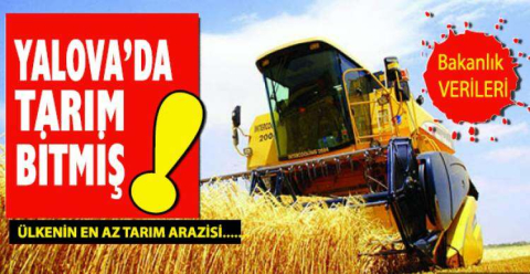 Tarımı yok ettik..sırada  olmayan turizm