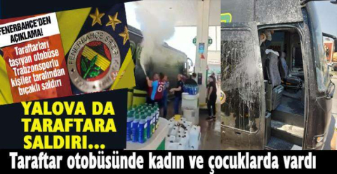 Taraftar  taraftara saldırdı