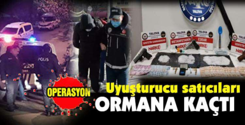 Onlar kaçtı..polis kovaladı