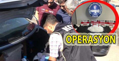 Uyuşturucu ve silah yakalandı