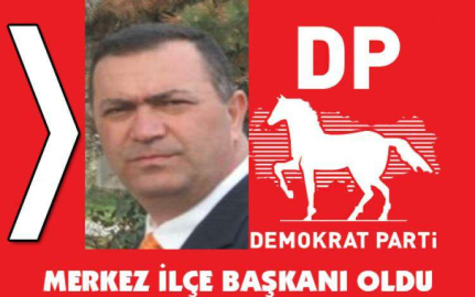 İlçe başkanı oldu