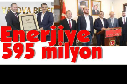 Önümüzdeki yıl Yalova da enerjiye yatırım