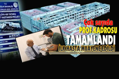 Modern aletler kondu...Denemeler tamamlandı