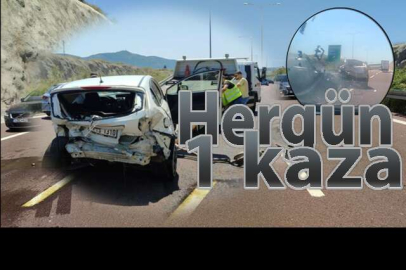 Bugünde bir kaza...4 yaralı