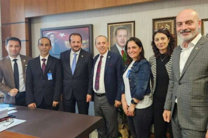 TÜSÇAD'dan Bursa Milletvekili Refik Özen'e ziyaret