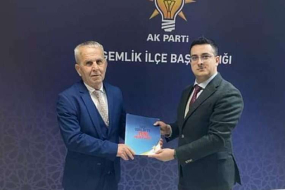 Lojistik yöneticisi Sakin Acı, Gemlik Belediye Meclisi'ne talip