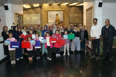 Selendili kadınlar Manisa'da ağırlandı