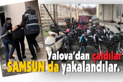 Hırsızlar Samsun ve Bursa'da yakalandı