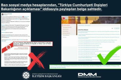 İletişim'den 'Dışişleri' açıklaması