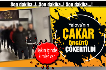 8 şüpheli yakalandı