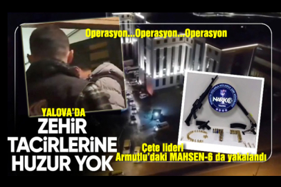 Zehir taciri lideri dahil 15 kişi yakalandı.