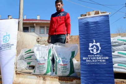 Kocaeli'den çiftçilere yüzde 50 hibeli gübre desteği