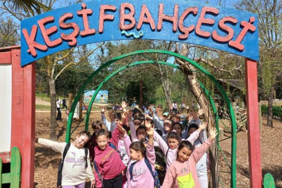 Çocuklar bitkilerin büyüleyici dünyasını keşfediyor