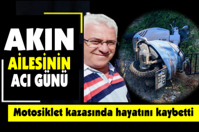 Çınarcık ta motosiklet kazası