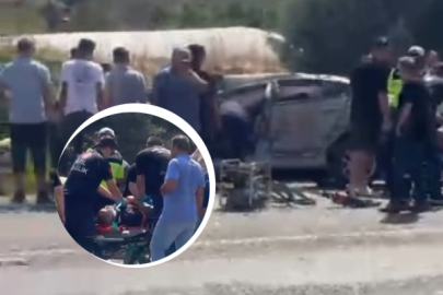 Çınarcık'ta trafik kazası