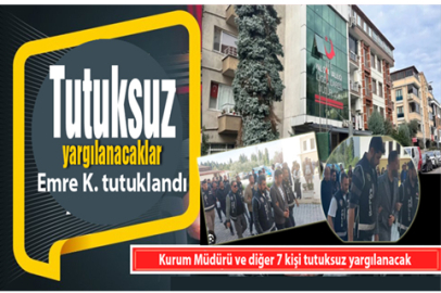 Sadece 1 kişi ceza evine gönderildi....