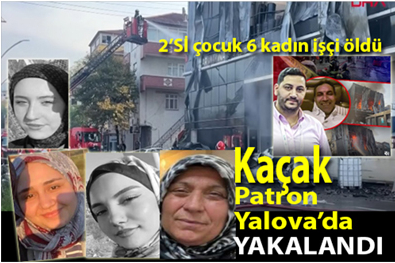 Aranan patron Yalova'da yakalandı