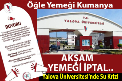 Öğle yemeği “kumanya” olacak, akşam yemeği durduruldu