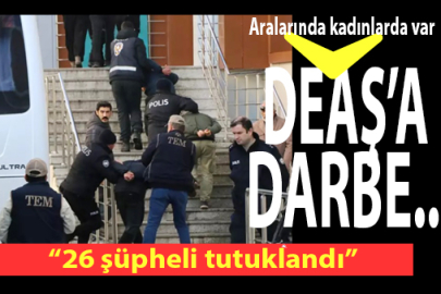42 GÖZALTINDAN 26 TUTUKLAMA