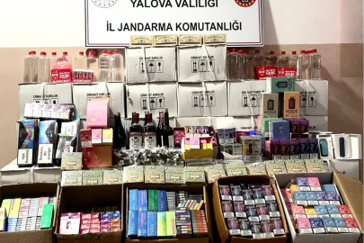 Yalova’da Kaçakçılık Operasyonu